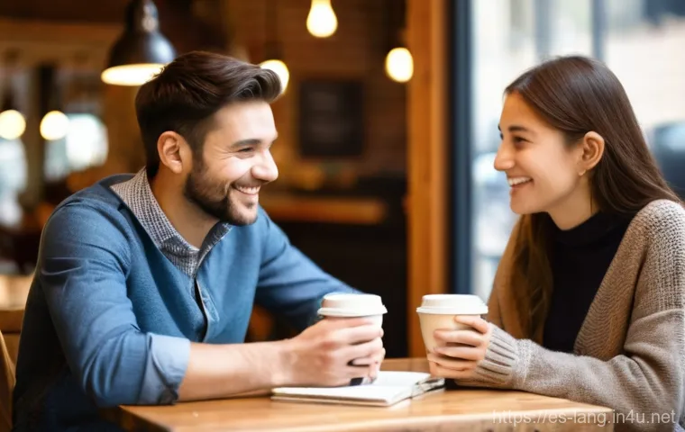 외국어 학습에서의 멘탈 관리 방법 - **Prompt: Vibrant Cultural Immersion through Food**
    A diverse group of three young adults, all a...