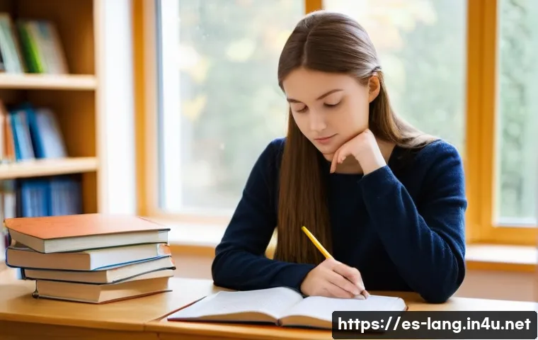 독일어 회화 시험 대비 모의 면접 - **Prompt 1: Focused German Exam Preparation**
    "A young woman in her early twenties, dressed in a...